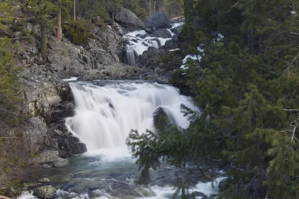 Mountain Waterfall